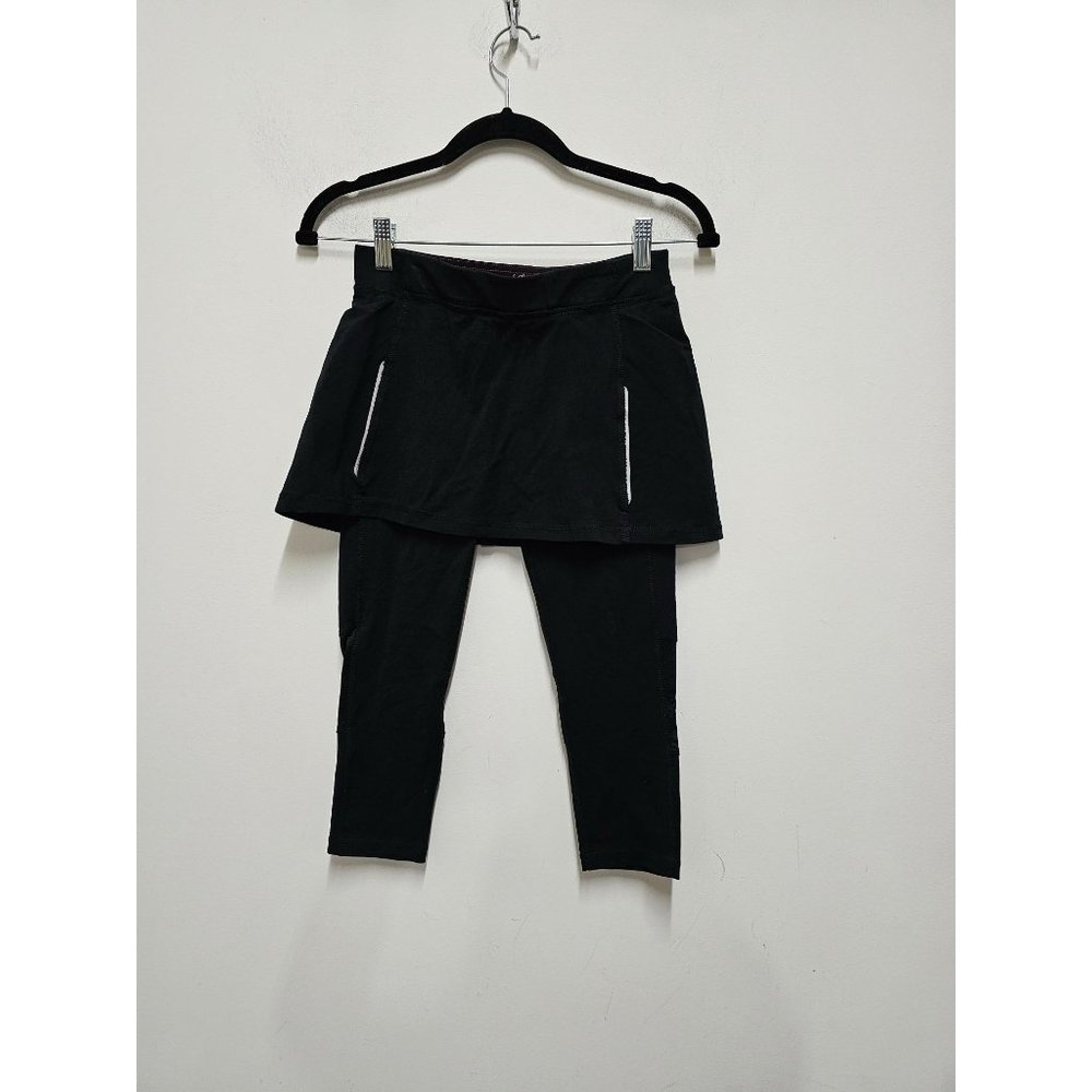 Calvin Klein Performance 2 in 1 Skirt / Capri Crop Leggings Black